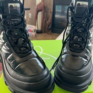 Sam Edelman, Tabitha, Black Nylon, Boots!